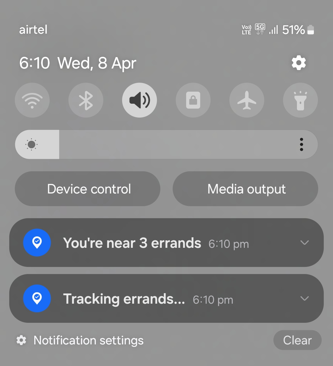 Get reminded when you're nearby